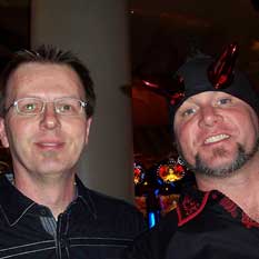 Kevin and Horny Mike from Counting Cars VRMA's2015